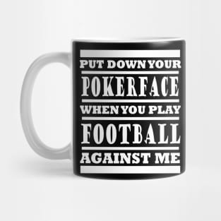 American Football Tackle Runningback Field Goal Mug